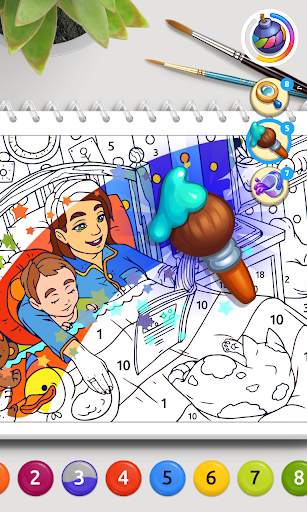 Color Stories: coloring casino & paint art gallery screenshot 2
