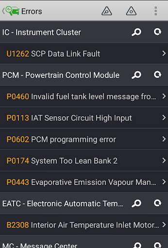 FORScan Lite screenshot 4