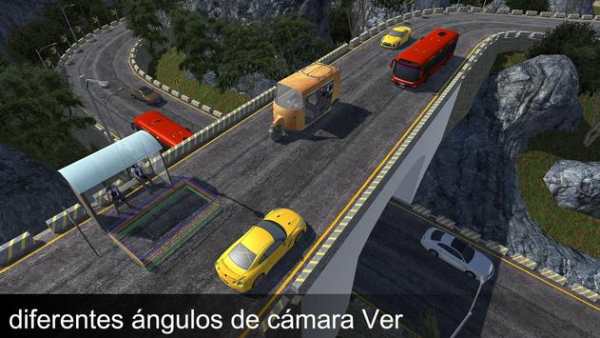 montaña coche bicitaxi conducción juego screenshot 4