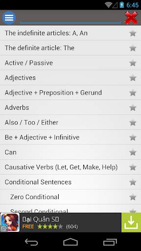 English Grammar Handbook Free screenshot 2