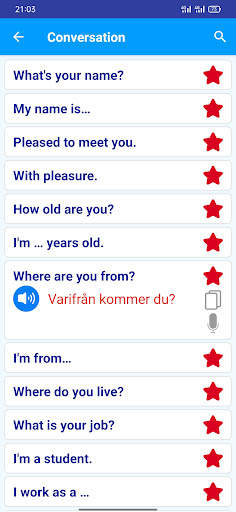 Learn Swedish Offline screenshot 11