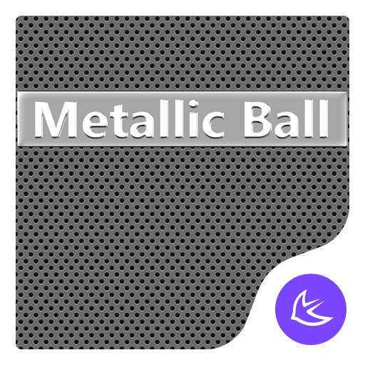 Metallic-APUS Launcher theme 568.0.1001