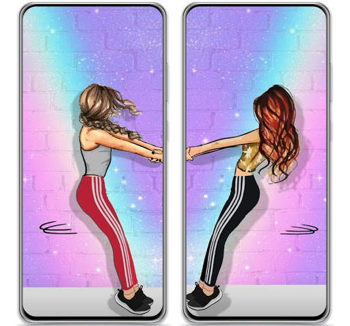❤️BFF Best Friend Wallpaper HD Backgrounds screenshot 4