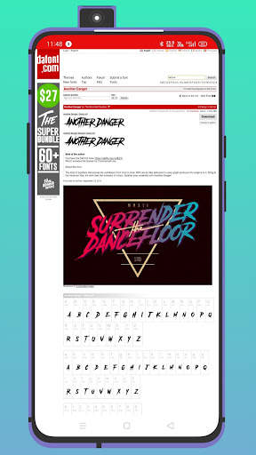 Da font screenshot 4
