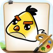 Coloring Angry Birds 1.1