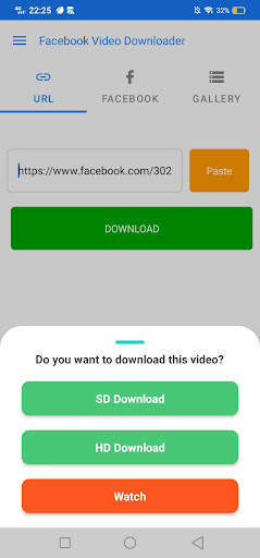 Video downloader for Facebook screenshot 2