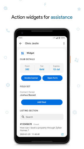 Zoho SalesIQ - Live Chat App screenshot 6