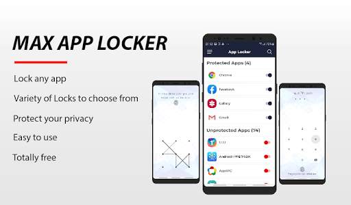 Max App Locker - Protect your privacy screenshot 1