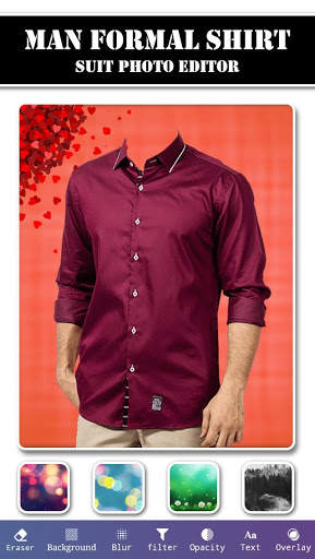 Man Formal Shirt Suit Photo Editor screenshot 6
