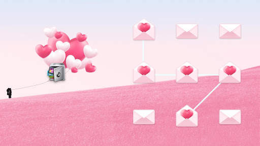 AppLock Live Theme Kiss – Paid Theme screenshot 4