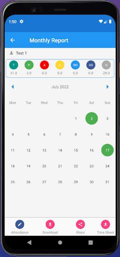 Attendance Master App-GPS+Wifi screenshot 8