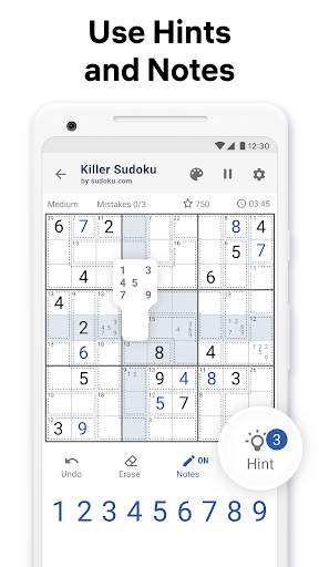 Killer Sudoku by Sudoku.com screenshot 7