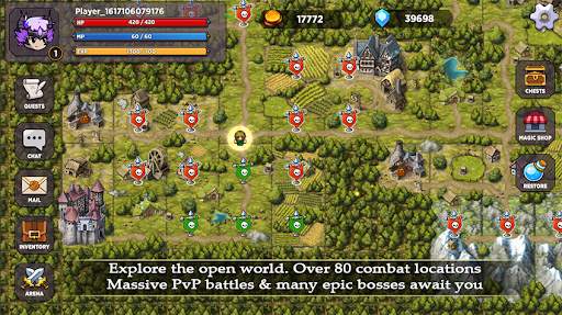 Hariotica: RPG adventure games turn based strategy screenshot 2