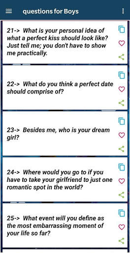 Questions to ask a girl screenshot 4
