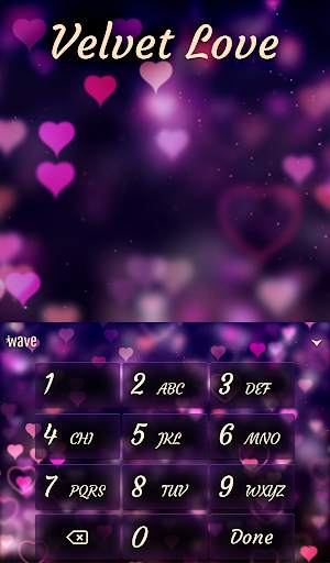 Velvet Love Animated Keyboard  screenshot 5