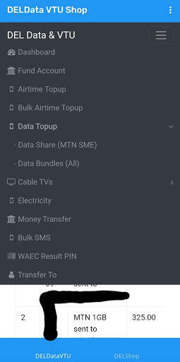 DELData VTU Shop screenshot 3