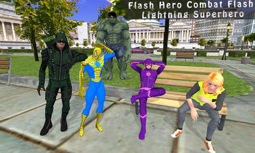 Real Speed Robot Hero: NY Crime City Battle screenshot 5