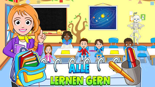 My Town: School game for kids screenshot 8