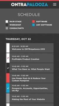 Ontrapalooza 2015 App screenshot 2