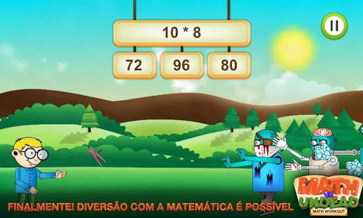 Jogo de Matemática vs Undead screenshot 5