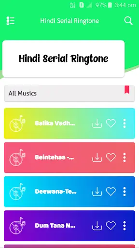Hindi Serial Ringtone Top Serial Ringtone screenshot 1