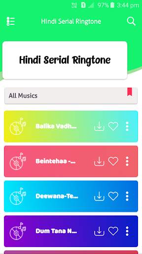 Hindi Serial Ringtone Top Serial Ringtone screenshot 1