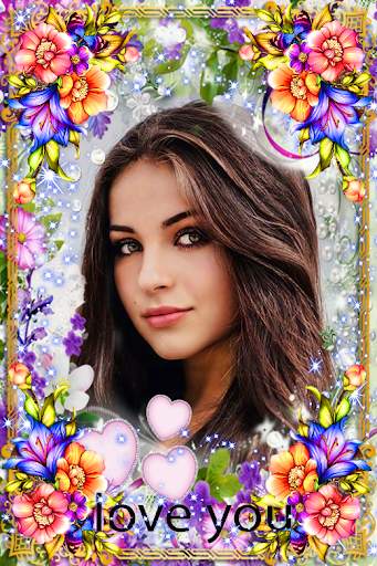 Lovely Flower Photo Frame screenshot 5