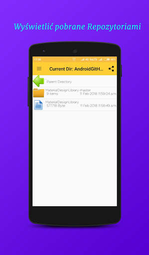 Android baz, w GitHub-700   repozytorium screenshot 5