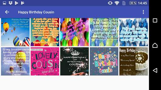 Happy Birthday Cousin screenshot 9