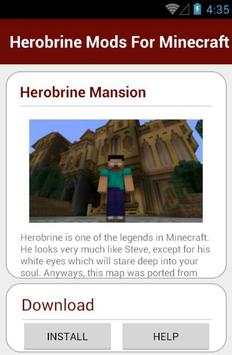 Herobrine Mods For Minecraft screenshot 19