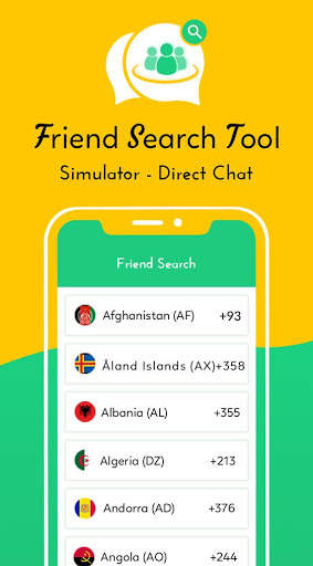 Friend Search Tool Simulator Direct Chat screenshot 5