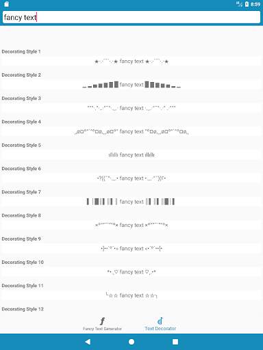 Cool Fonts - Font Generator & Font Changer screenshot 9