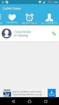 Call44 Dialer screenshot 4
