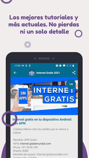 Internet Android Tutorials screenshot 3