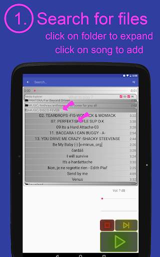 Backing Track Player DEMO screenshot 2