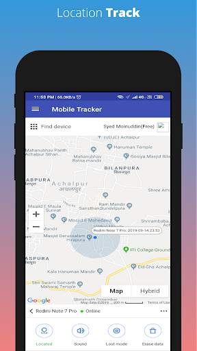 Mobile Phone Tracker - GPS Loc screenshot 5