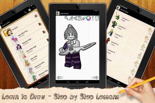 How to Draw Lego Ninjago screenshot 1