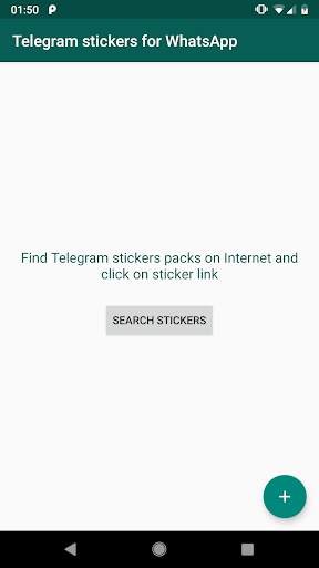 Unofficial telegram stickers f screenshot 1