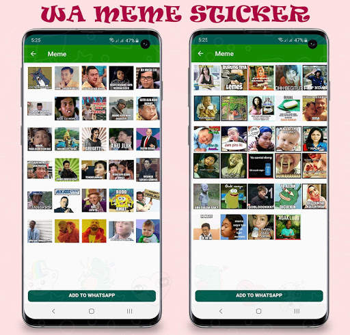 WASticker MEME Stickers WAStickerApps for WhatsApp 3 تصوير الشاشة