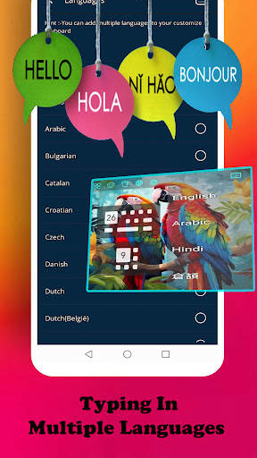 Lovebird Parrot Keyboard screenshot 7