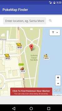 PokeMap Finder for Pokemon Go screenshot 2