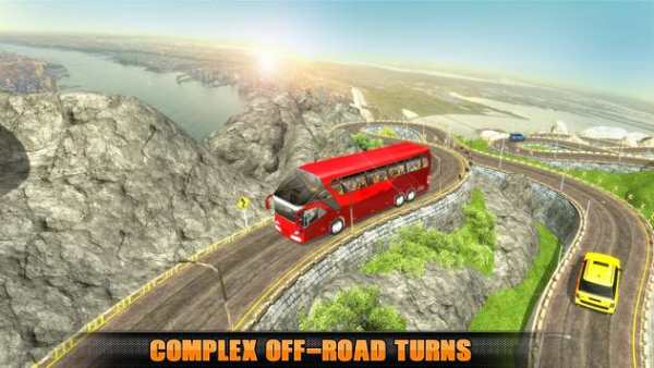 Uphill Offroad Bus Driving Simulator: Mountain Bus screenshot 9
