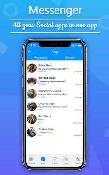 Messenger For All Social Network screenshot 1