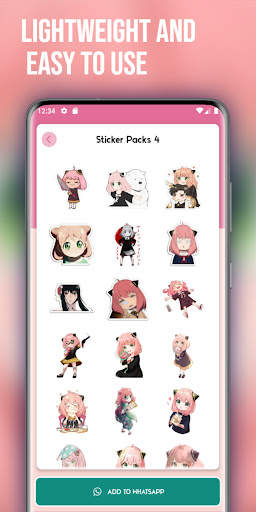 Anya Forger Stickers For WA screenshot 5