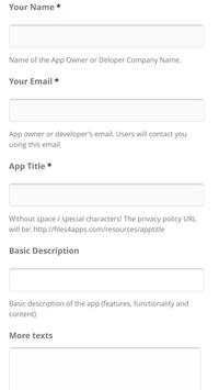 Privacy Policy App screenshot 3