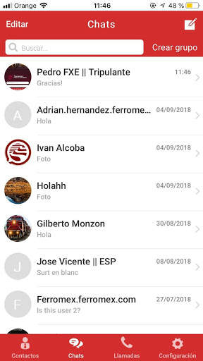 Ferromex Messenger screenshot 1