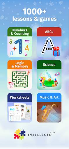 Intellecto Kids Learning Games screenshot 1