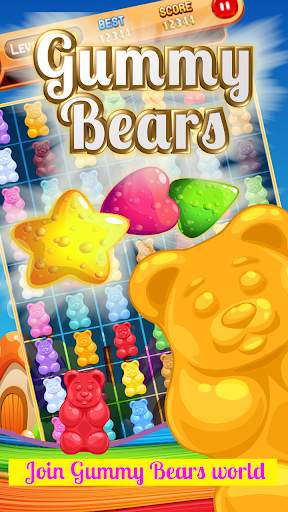Gummy Bears Mania - crush game screenshot 2