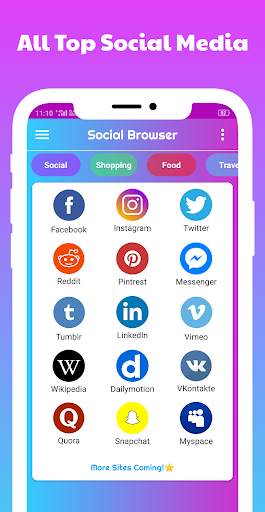 Social Media, Shopping, Travel, Food: All in One📱 screenshot 2