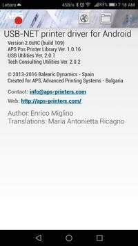 APS Printer Driver 1 تصوير الشاشة